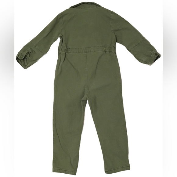 Kids Brown Aviator Jacket with Sherpa Collar 3T & jumper free w purchase! - Picture 12 of 14